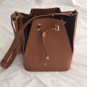 Spartina 449 Leather Drawstring Handbag